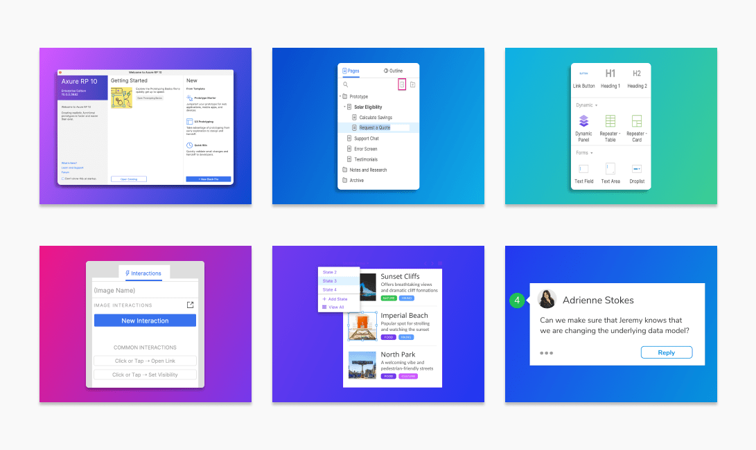Axure Pdf - Landscape Picture Collection - Full HD Quality